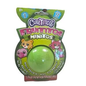 Cutetitos Fruititos Minitos Series 1 Green Blind Mini Plush NEW